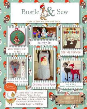 Paperback Bustle & Sew Magazine December 2013: Issue 35 Book