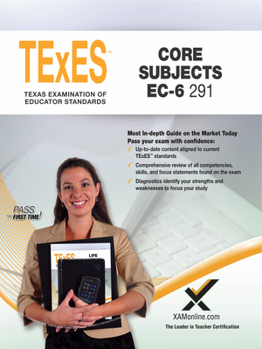 Paperback 2017 TExES Core Subjects Ec-6 (291) Book