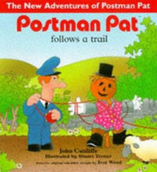 Paperback Postman Pat Follows a Trail Book