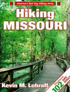Paperback Hiking Missouri Book