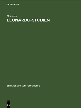 Hardcover Leonardo-Studien [German] Book