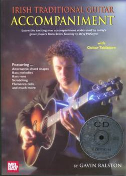 Paperback Irish Traditional Guitar Accompaniment Book/CD Set Book