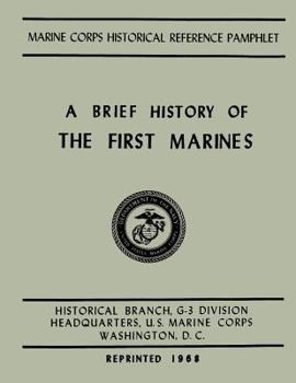 Paperback A Brief History of the 1st Marines Book