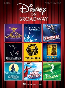 Paperback Disney on Broadway Book