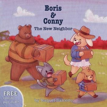 Paperback Boris & Conny: The New Neighbor Book