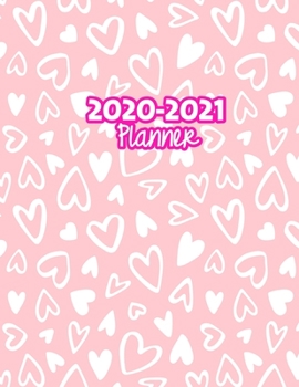 2020-2021 Planner: Two Year Calendar Organizer and Goal Journal | January 2020 - December 2021 Daily, Weekly and Monthly Planner Book with Back Sticker Expression Wall for 2 Years | Design Code 149972