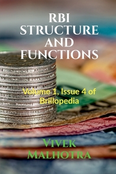 Paperback RBI Structure and Functions: Volume 1, Issue 4 of Brillopedia Book