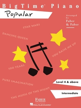 Paperback Bigtime Piano Popular - Level 4 Book