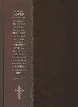 Hardcover John 3:16-17 Journal Book