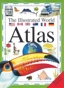 Paperback The Illustrated World Atlas (Revised, Ed. 2) Book