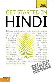 Paperback Get Started in Hindi: Teach Yourself (Teach Yourself Languages) Book