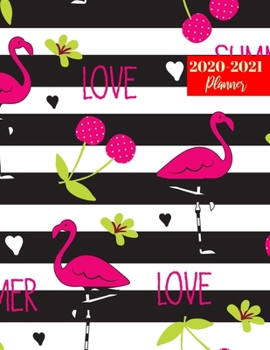 Paperback 2020-2021 Planner: Cute On-the-Go Daily, Weekly & Monthly Appointment Calendar - Large 2 Year Business Planners, Agenda Schedule Logbook Book