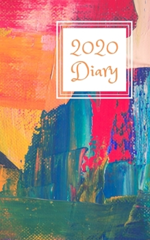 Paperback 2020 Diary: 5x8 week to a page planner with 12 monthly planners. Lined paper pages after diary for all your notes. Perfect for gen Book