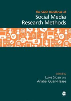 Hardcover The Sage Handbook of Social Media Research Methods Book
