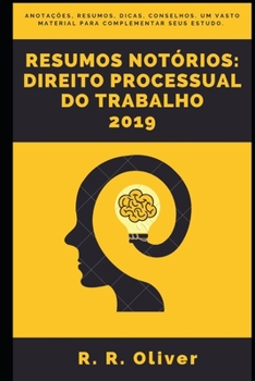 Paperback Resumos Not?rios: Direito Processual do Trabalho [Portuguese] Book