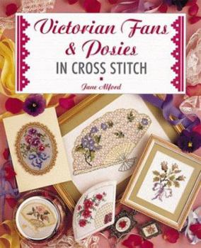 Paperback Victorian Fans and Posies in Cross Stitch Book