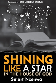 Paperback Shining like a star in the house of God. Book