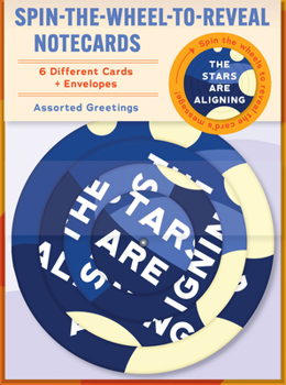 Misc. Spin-The-Wheel-To-Reveal Notecards: 6 Different Cards + Envelopes, Assorted Greetings Book