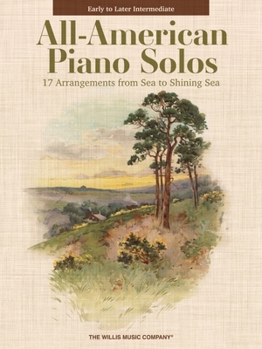 Paperback All-American Piano Solos Book