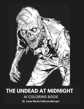 Paperback THE UNDEAD at MIDNIGHT: AI Coloring Book
