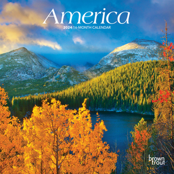 Calendar America 2024 Mini 7x7 Book