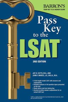 Paperback Pass Key to the LSAT Book