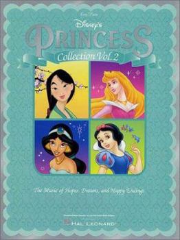 Paperback Disney's Princess Collection, Volume 2: Easy Piano Book