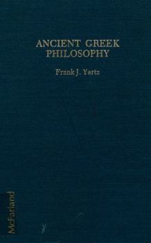 Hardcover Ancient Greek philosophy: Sourcebook and perspective Book