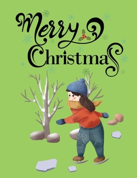 Merry Christmas: Blank Lined Notebook Journal, Notebook Gift 110 pages 8.5 x 11'' Blank Lined Journal - ... - for Journalism, Notes, Composition Book