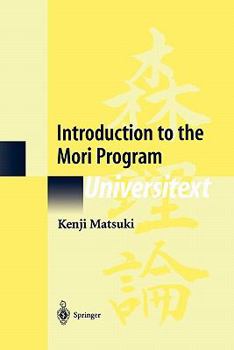 Paperback Introduction to the Mori Program Book