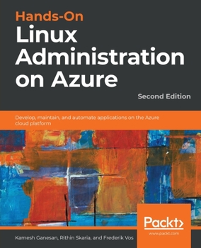 Paperback Hands-On Linux Administration on Azure - Second Edition Book