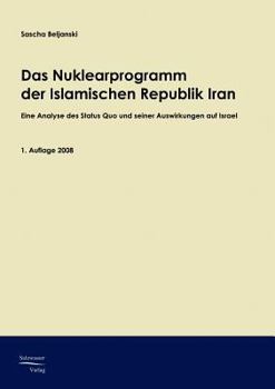 Paperback Das Nuklearprogramm der Republik Iran [German] Book