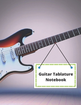 Paperback Tablature Guitar Notebook: 150 Book