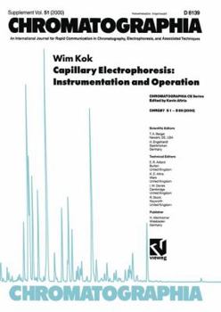 Paperback Capillary Electrophoresis: Instrumentation and Operation Book