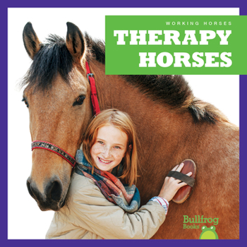 Library Binding Therapy Horses Book