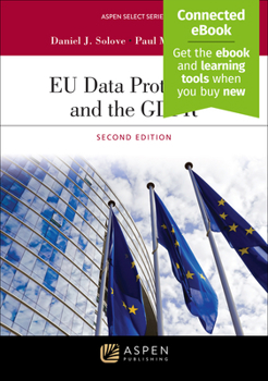Paperback EU Data Protection and the Gdpr: [Connected Ebook] Book