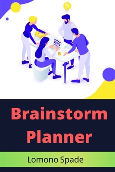 Paperback Brainstorm Planner Book