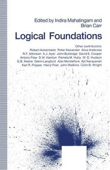 Paperback Logical Foundations: Essays in Honor of D. J. O'Connor Book