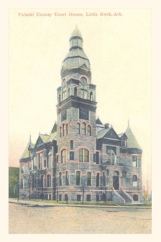 Paperback Vintage Journal Pulaski County Courthouse, Little Rock Book