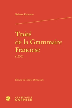 Traite de la Grammaire Francoise (1557)