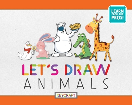 Paperback Let's Draw Animals (Let's Draw, Book #2) Book