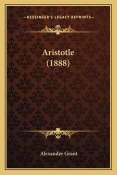 Paperback Aristotle (1888) Book