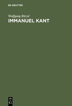 Hardcover Immanuel Kant [German] Book