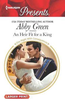 Mass Market Paperback An Heir Fit for a King [Large Print] Book