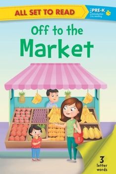 Paperback All set to Read PRE K Off to the Market Book