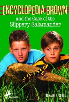 Paperback Encyclopedia Brown and the Case of the Slippery Salamander Book