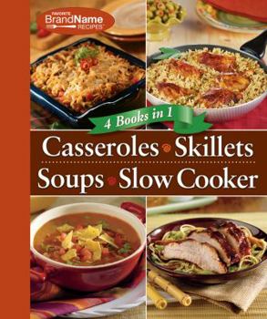 Spiral-bound Casseroles, Skillets, Soups, Slow Cooker Book