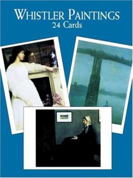 Paperback Whistler Paintings: 24 Cards Book