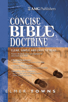 Hardcover Amg Concise Bible Doctrines Book