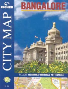 Paperback Bangalore City Map (Atlas) Book